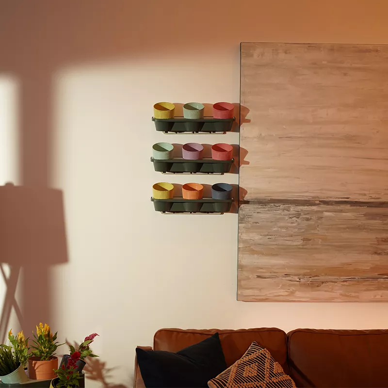 Pasu Bunga Taman Menegak Eco Gardening