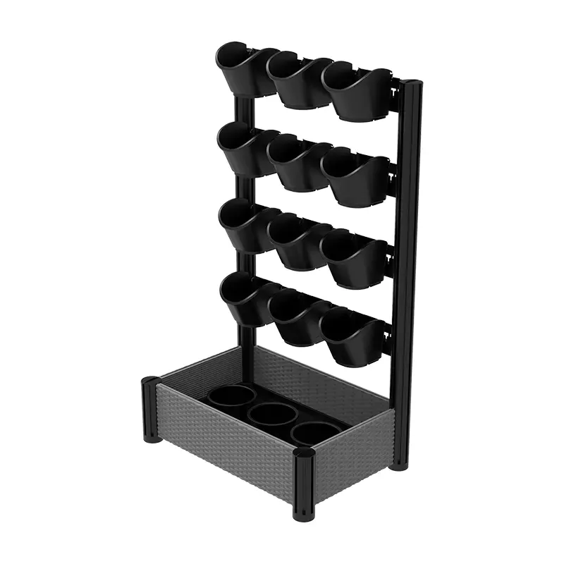 Dinding Hijau Berdiri Bebas Dalaman