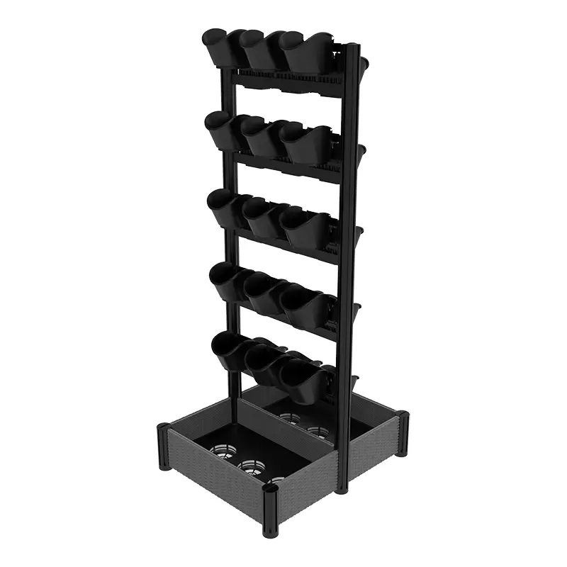 Pembahagian dinding hijau berdiri sendiri